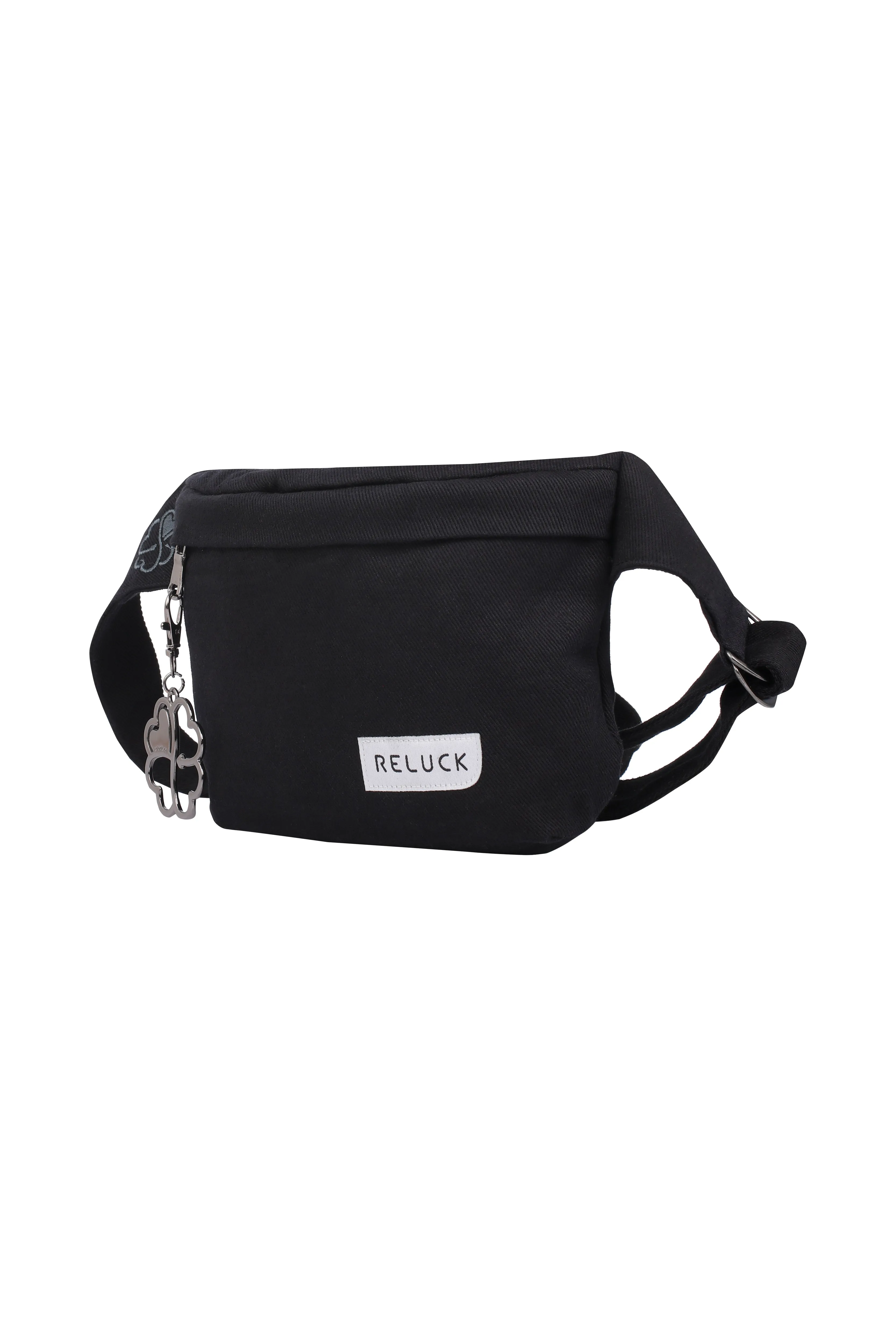 100% Recycled Fanny Bag Black