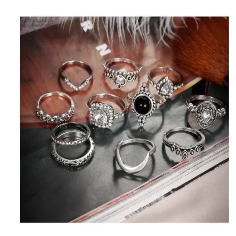 11-Piece Set of Ladies Ring