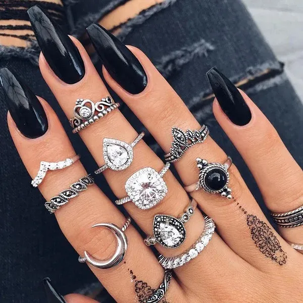 11-Piece Set of Ladies Ring