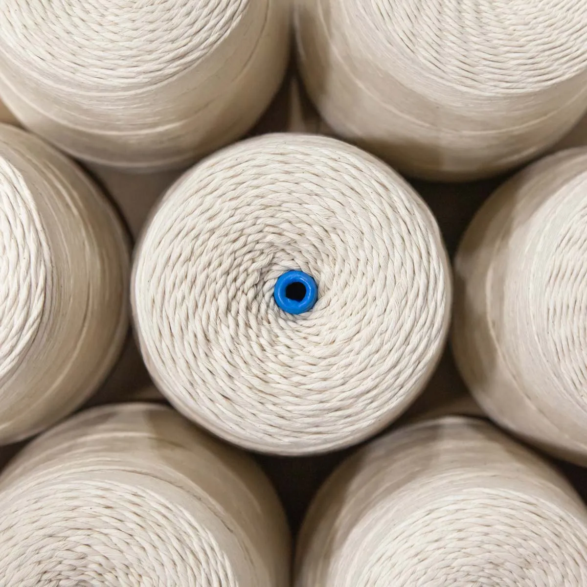 2.5mm Single Strand Cotton Organic White x 5lb