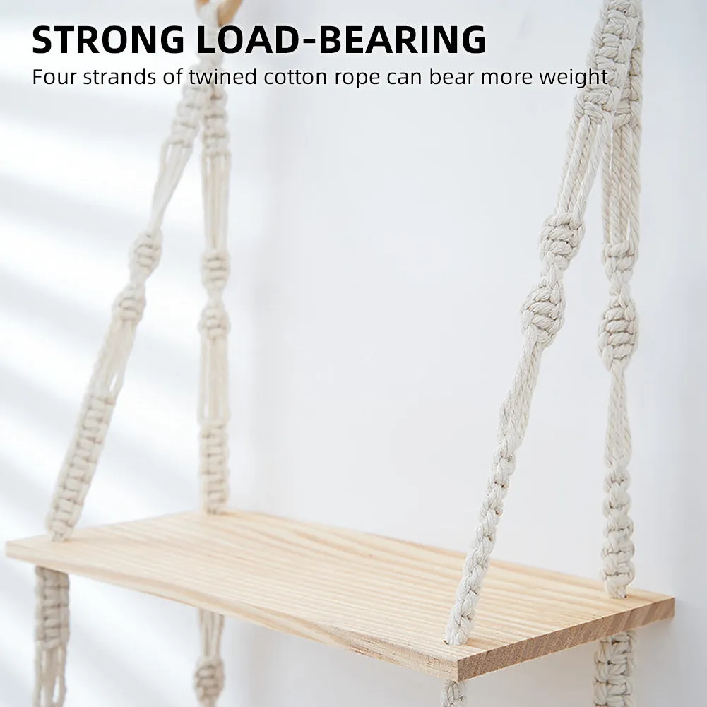 3 Tier Wall Hanging Shelf