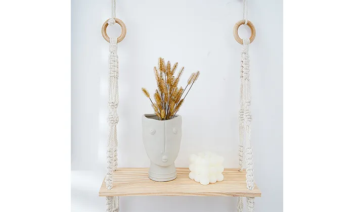 3 Tier Wall Hanging Shelf