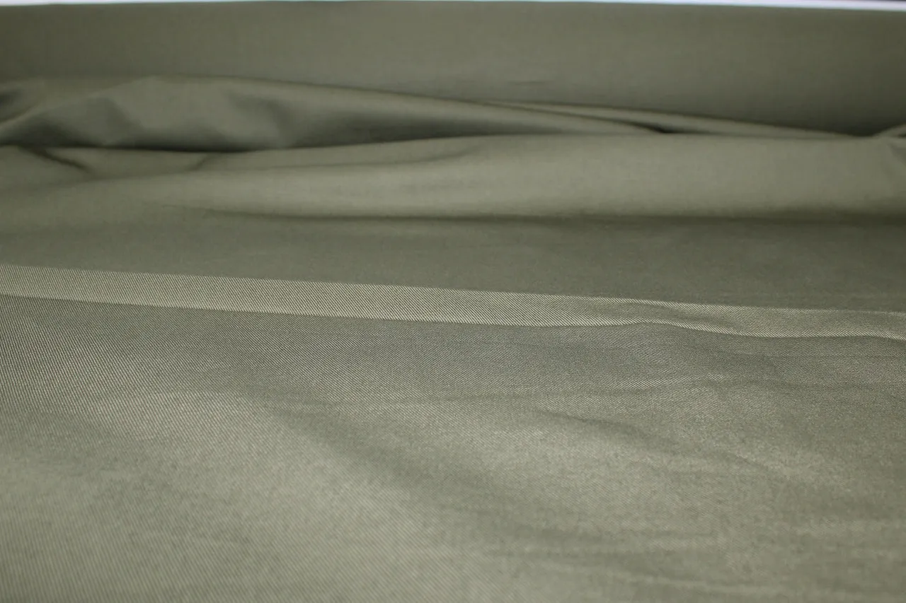 3/4 yard of Bottom Weight Cotton Twill - Loden Green