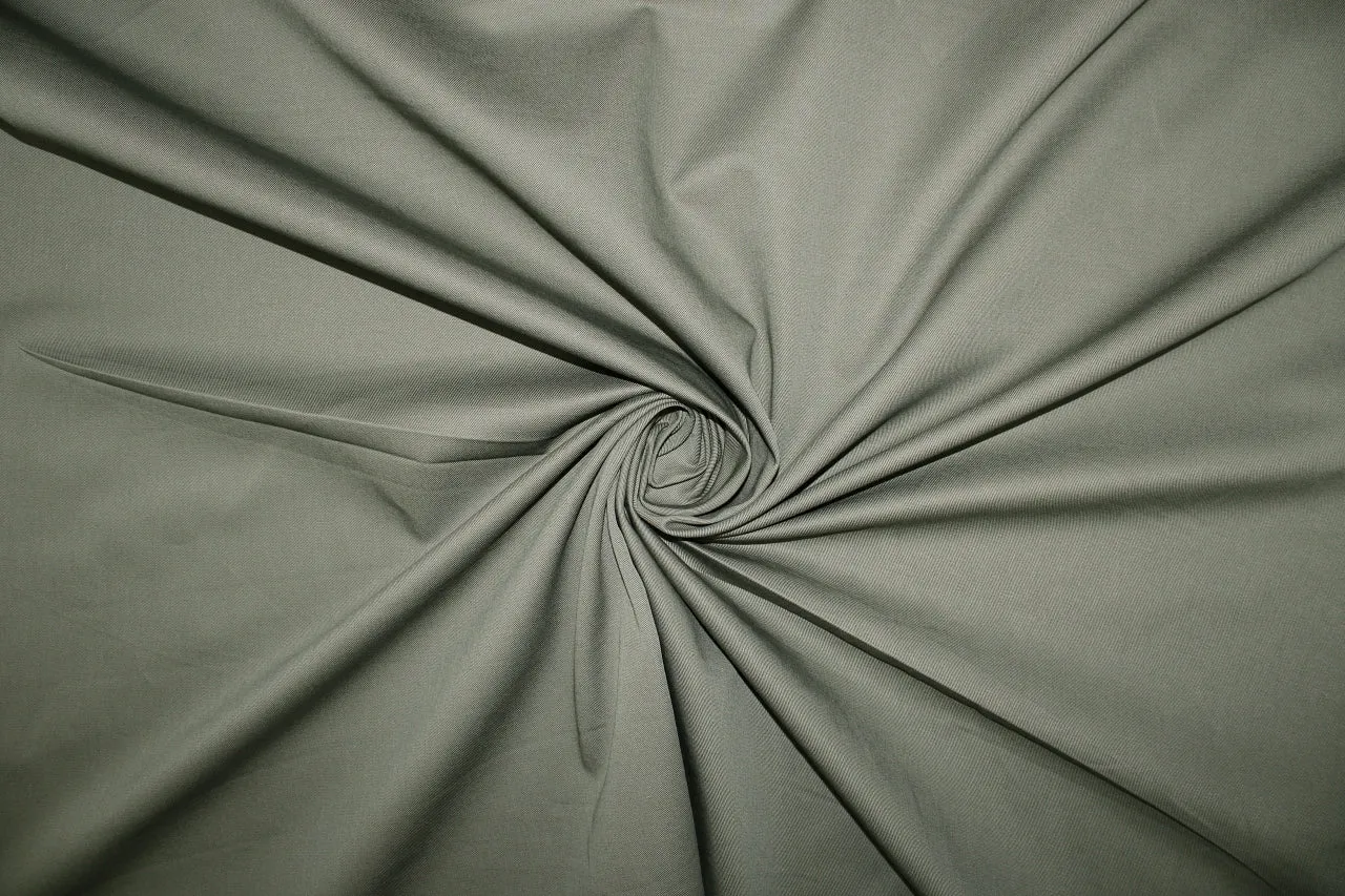 3/4 yard of Bottom Weight Cotton Twill - Loden Green