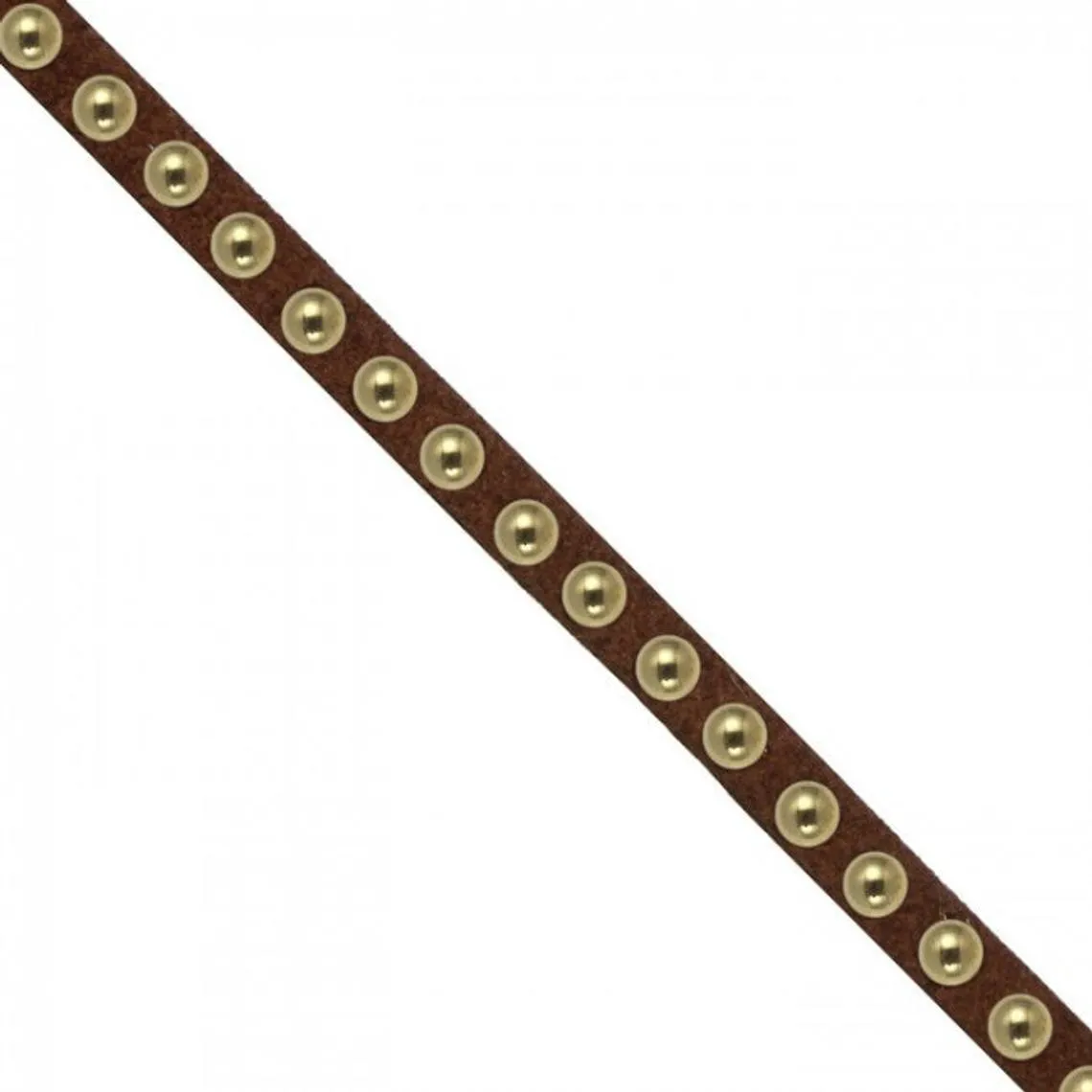 6mm Studded Suede Trim - 9946