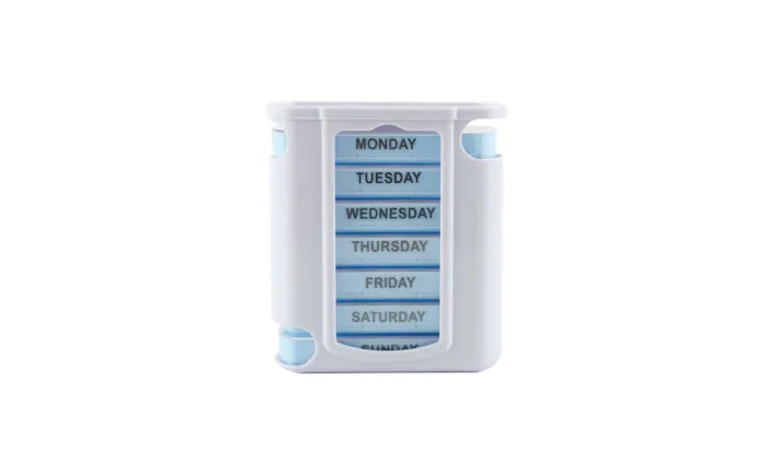 7 Day Week Pill Box Organizer