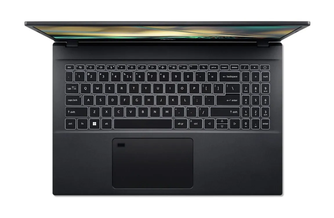 Acer Aspire 7 A715-76G-5188 Laptop (Charcoal Black) | 15.6" FHD 1920x1080 | i5-12450H  | 8 GB RAM (32GB MAX.) | 512GB SSD |  RTX 2050 | Windows 11 Home | MS Office Home & Student 2021 | Acer Entry Run Rate Backpack E-1620-P