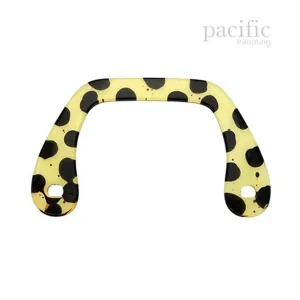 Acrylic Leopard Deco Handle 8 3/8"x5" : 170945HD