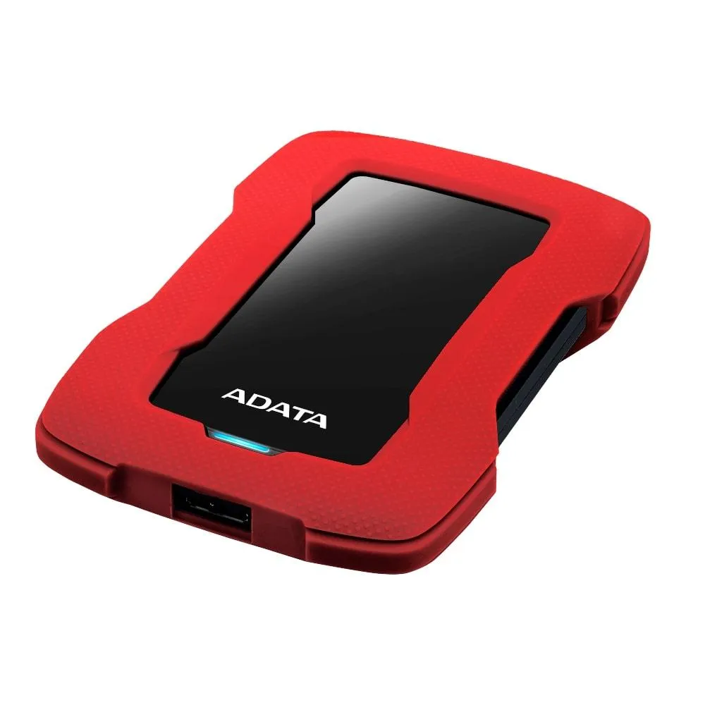 ADATA HD330 Shock-Proof External Hard Drive 2TB (Red)   ADATA Hard Case