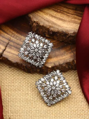 Antique Daliha Square Studs