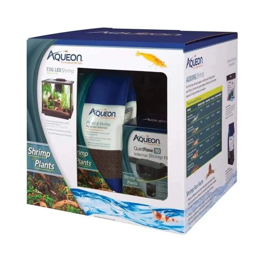 Aqueon Designer LED Shrimp Aquarium Kit 7.5gal