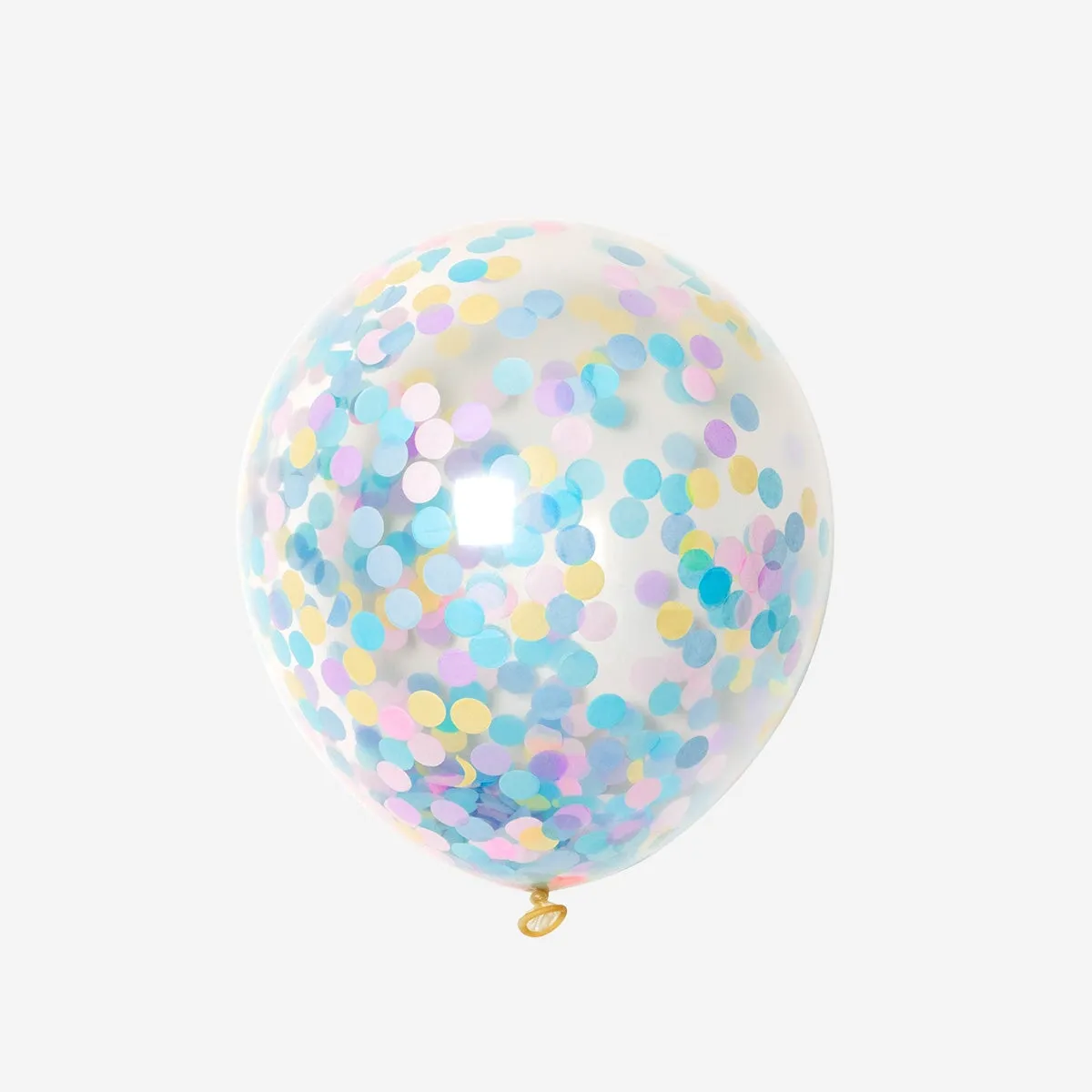 Balloons with confetti. 6 pcs