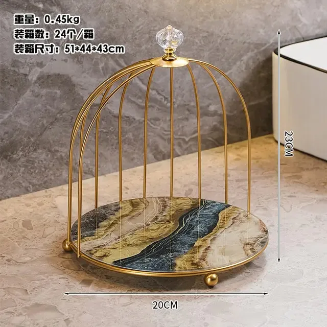 Bird Cage Cosmetic Organizer