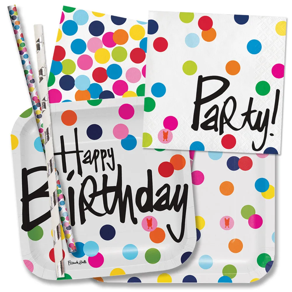 Birthday Dots Invitations