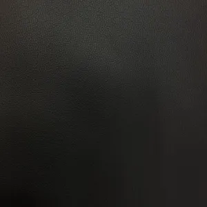 Black Faux Leather Pigskin Fabric