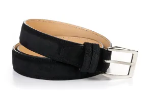 Black Suede Belt