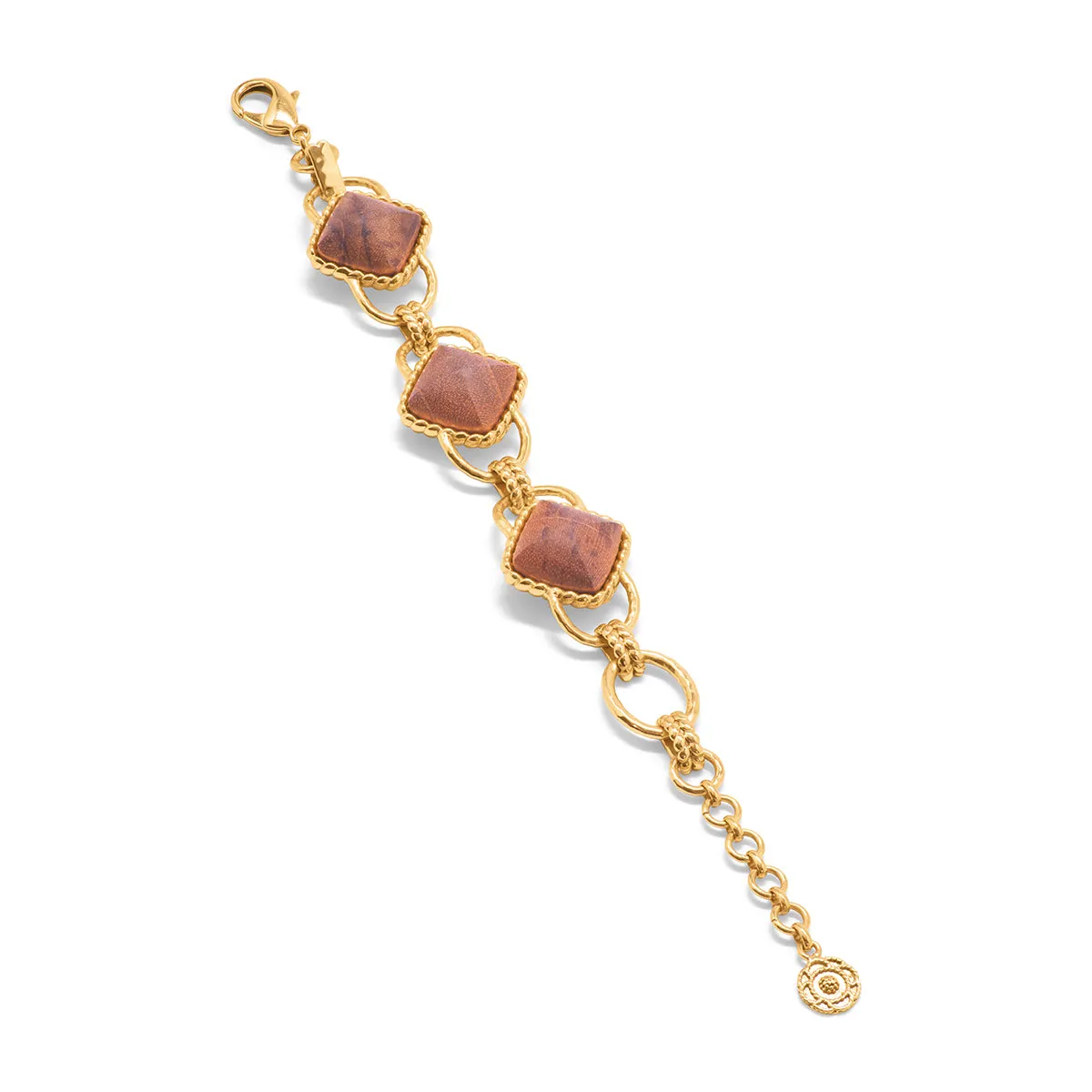 Blandine Chain Bracelet - Teak