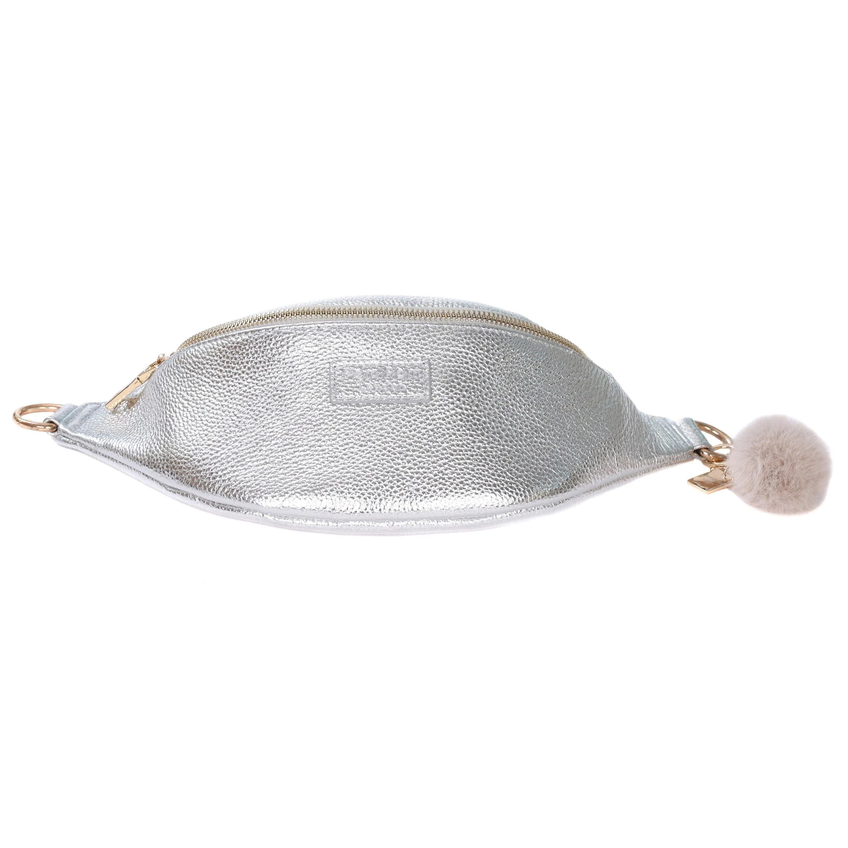 Bum Bag Metallic Silver