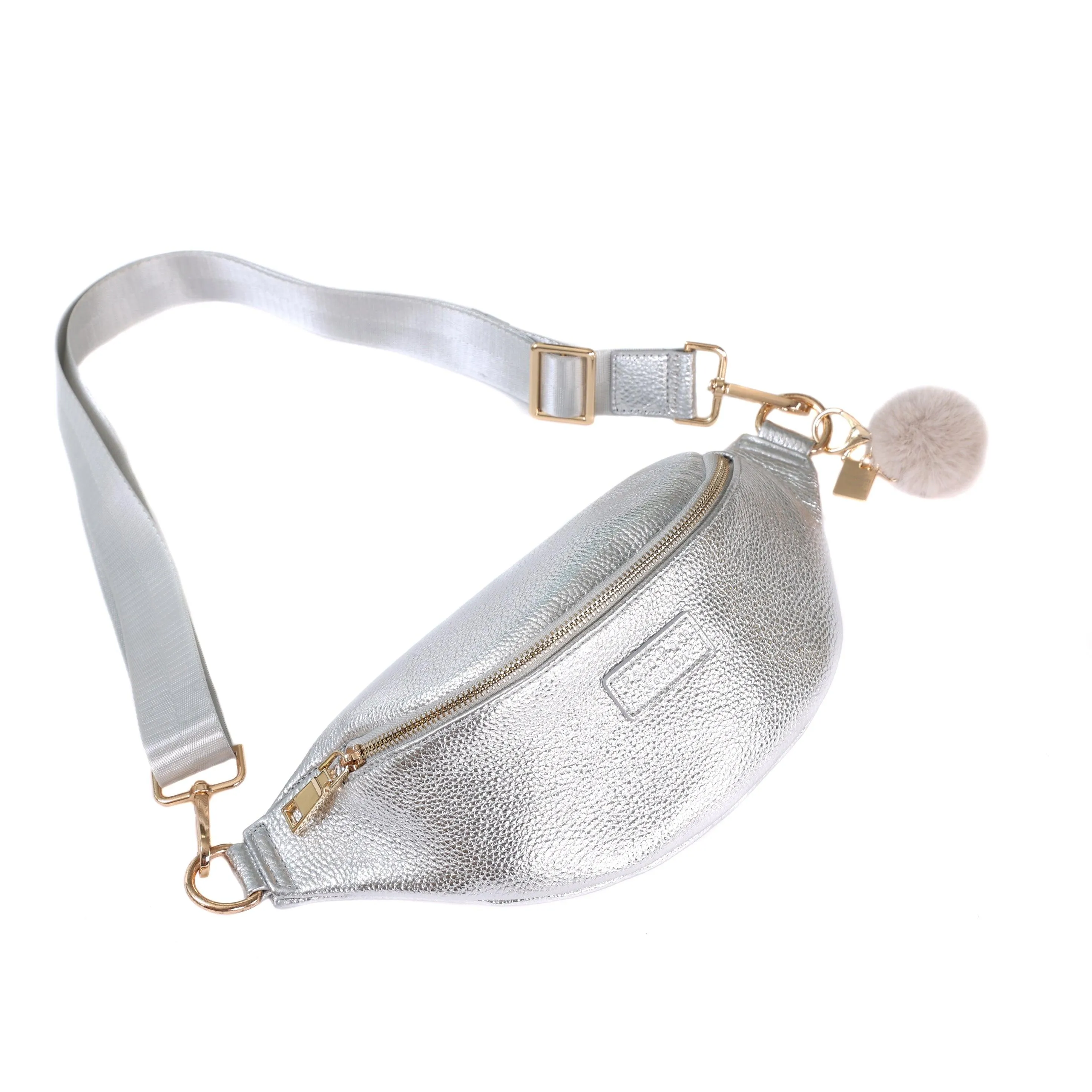 Bum Bag Metallic Silver