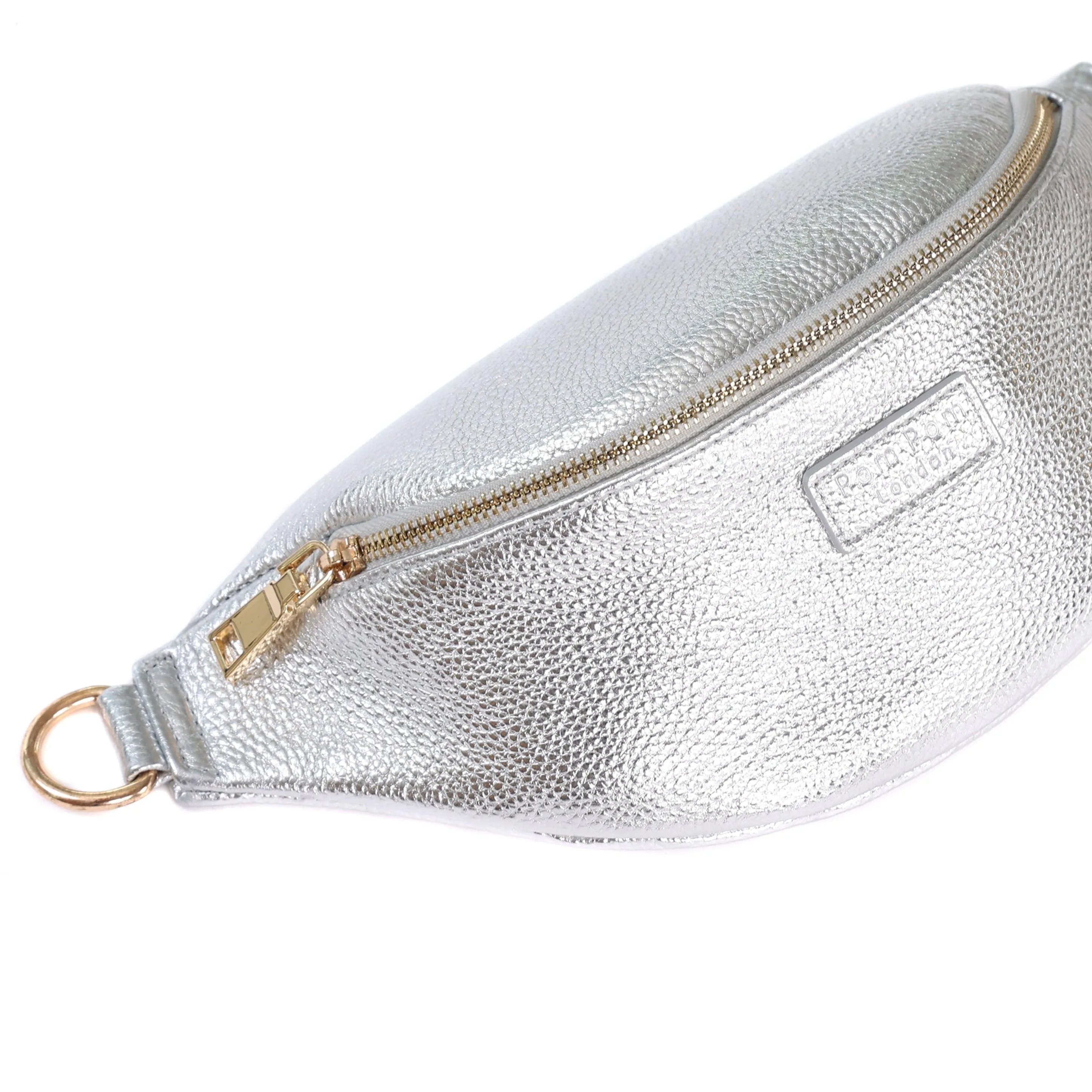 Bum Bag Metallic Silver