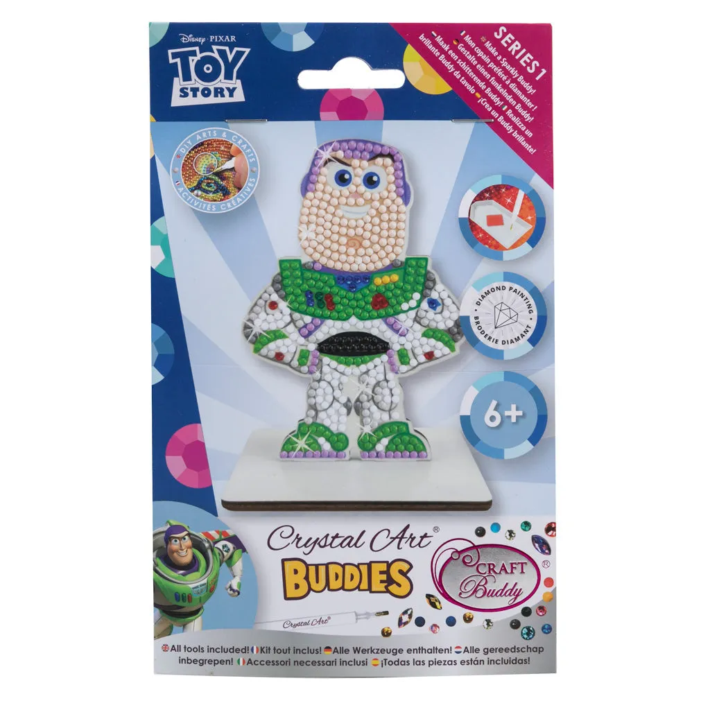 CAFGR-DNY007: "Buzz Lightyear Toy Story" Crystal Art Buddy Disney Series 1