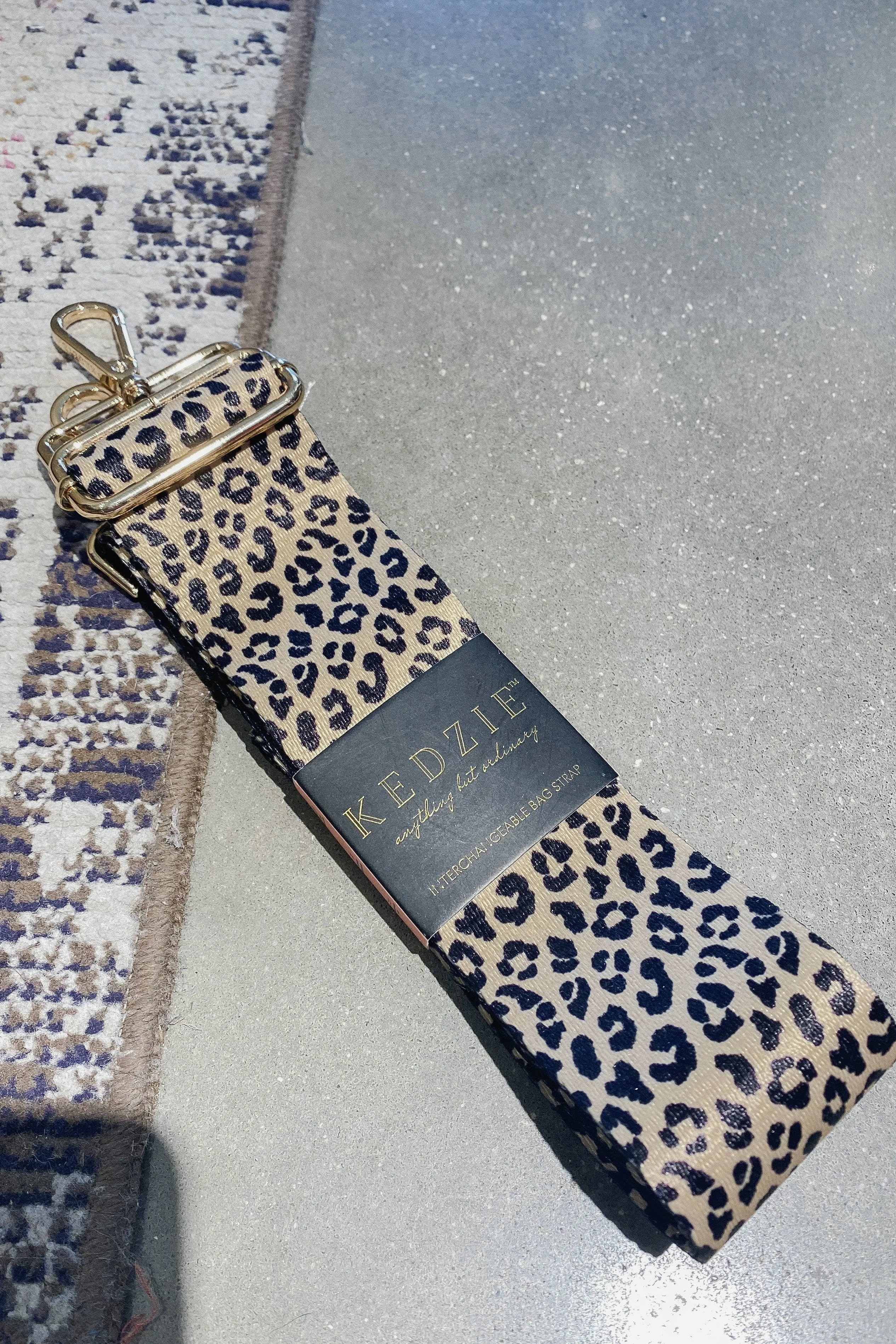 Canvas Bag Straps - Animal Print