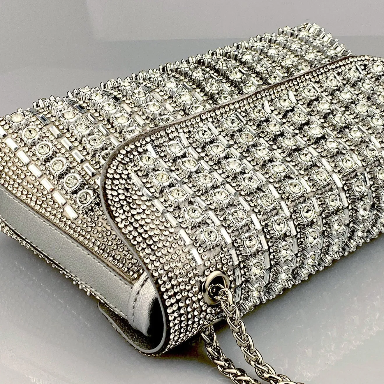 Chantal Diamond Clutch Bag