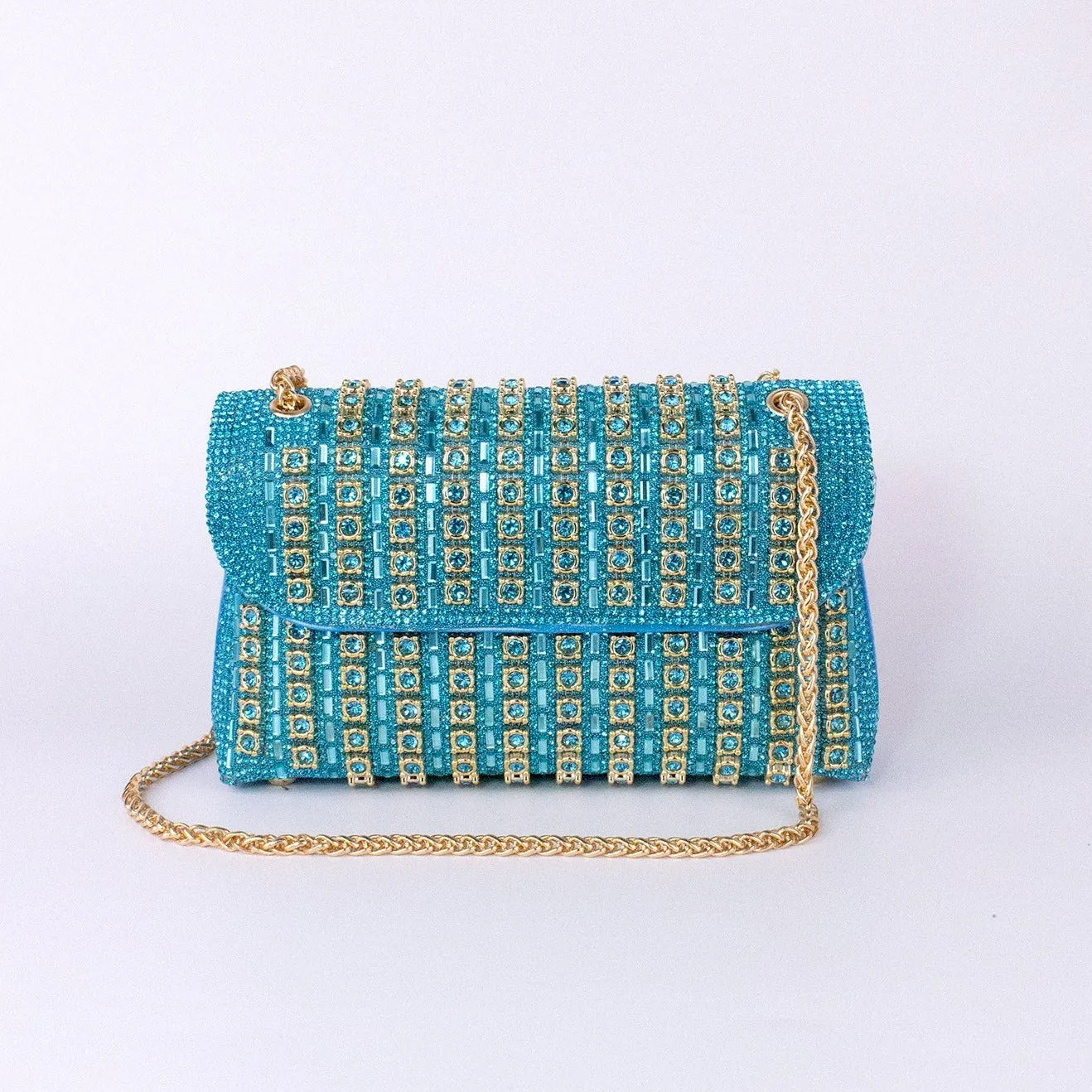 Chantal Diamond Clutch Bag