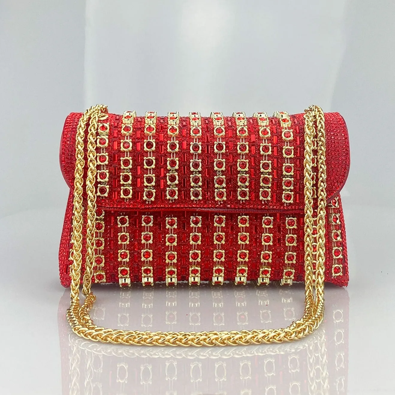 Chantal Diamond Clutch Bag