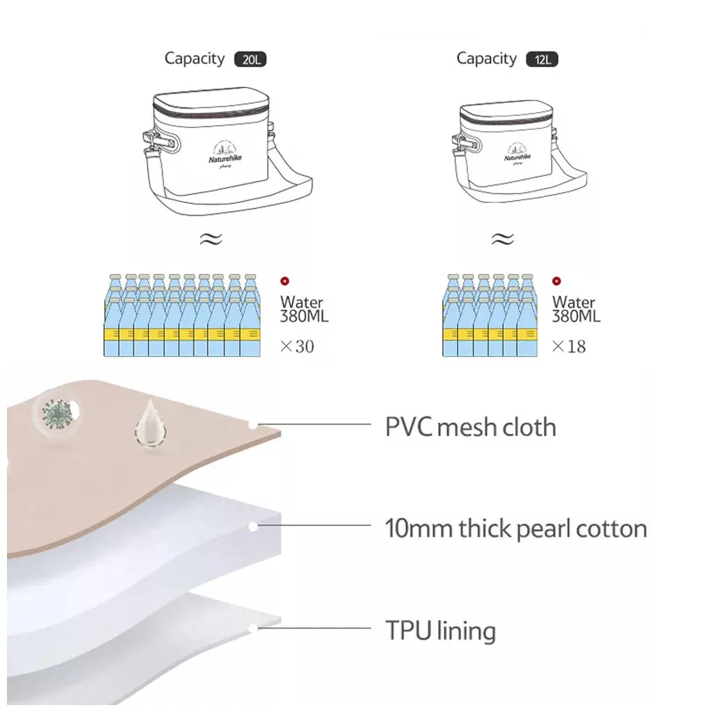 Cool Box Naturehike NH20SJ043 Outdoor Cooler Bag