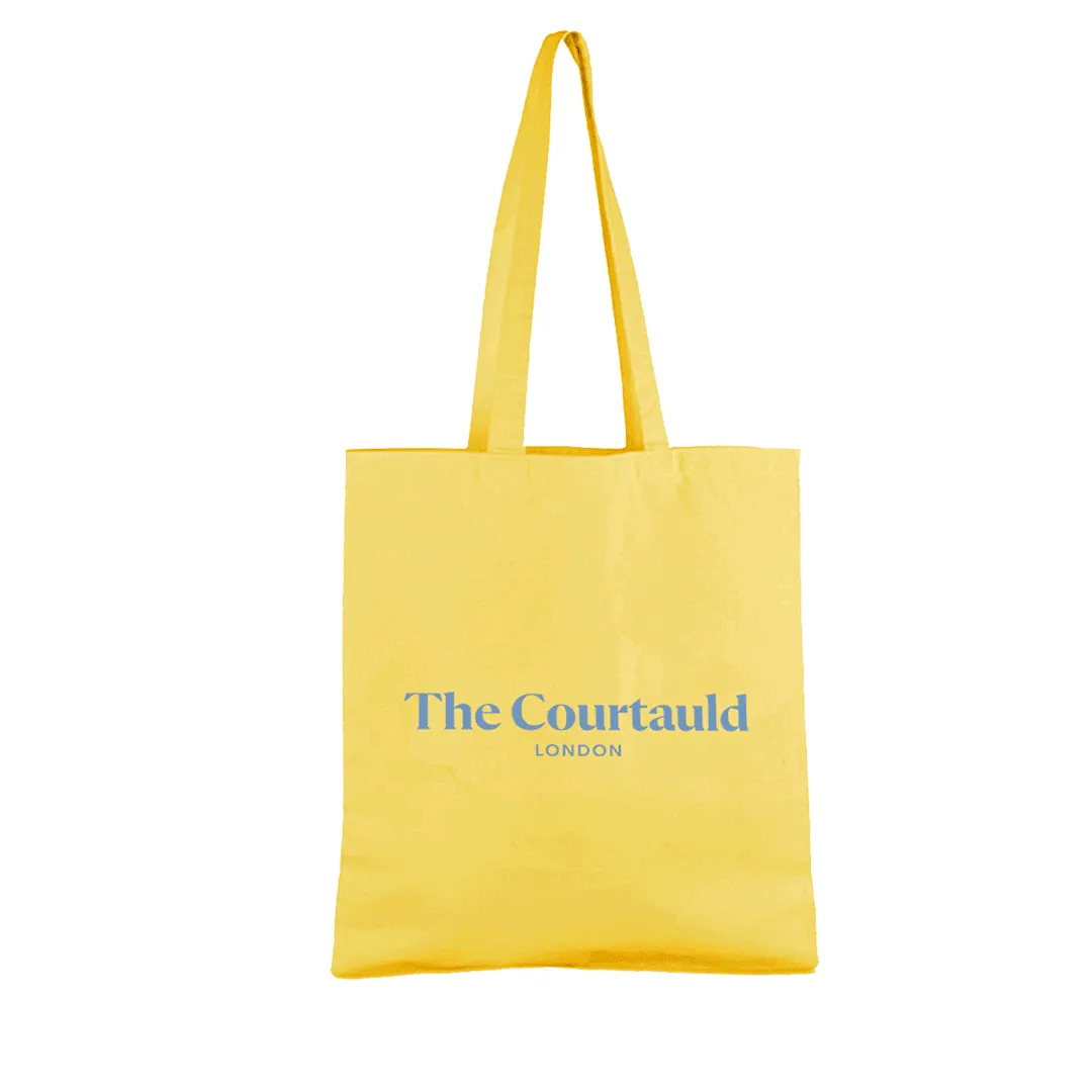 Courtauld Tote Bag Yellow Blue