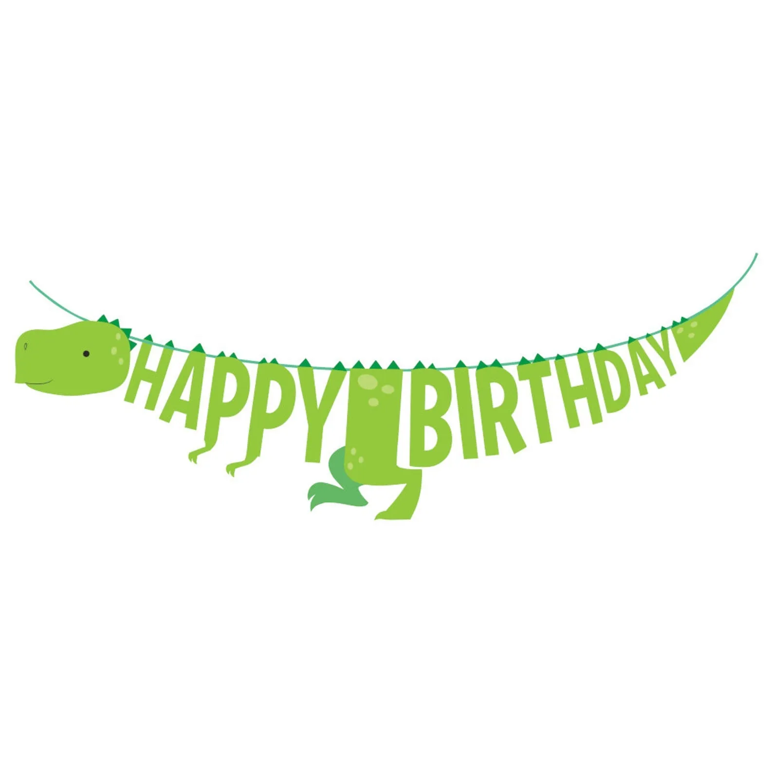 Dinosaur Birthday Banner