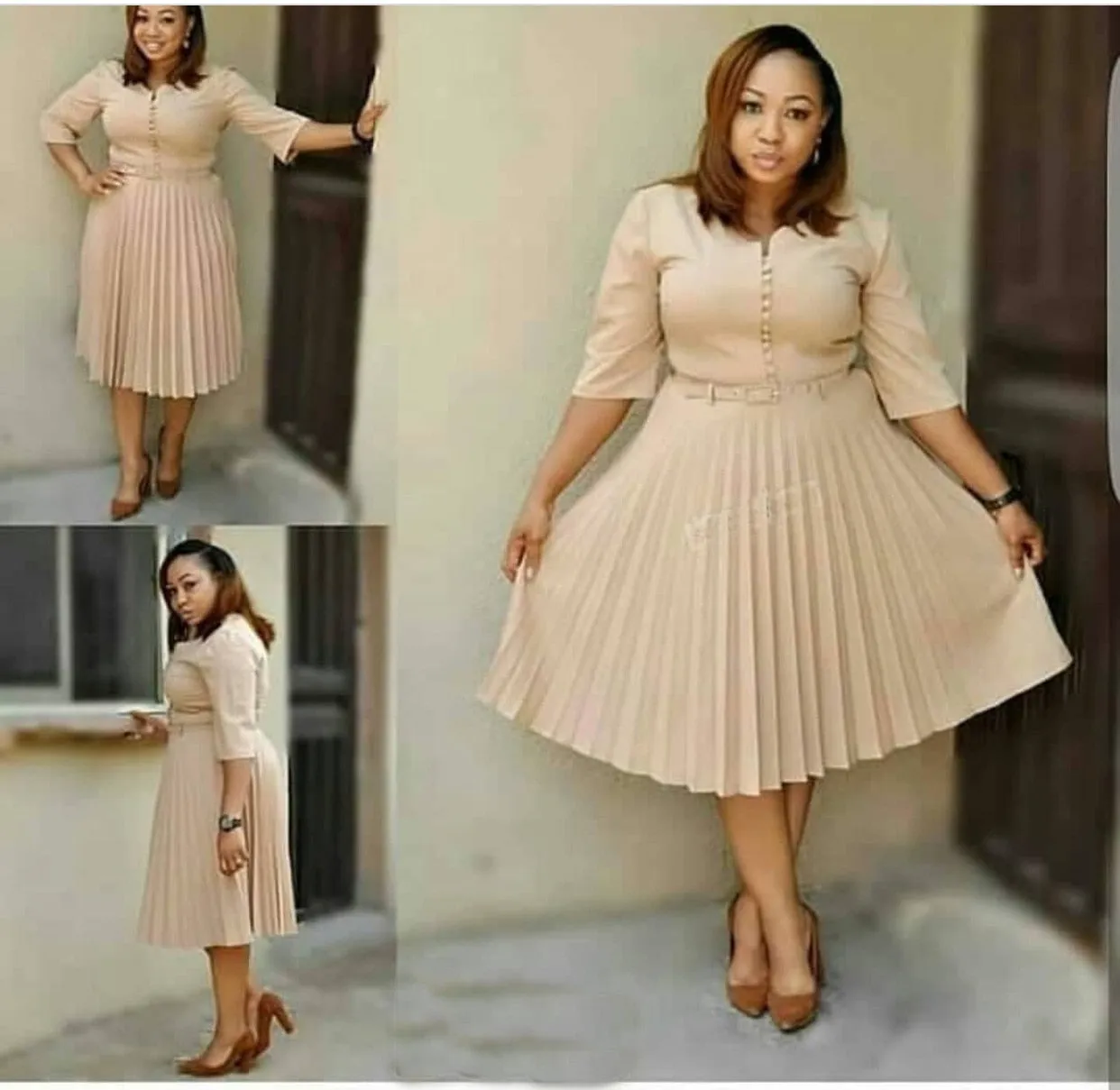 Elegant African Style Women plus Size Dress