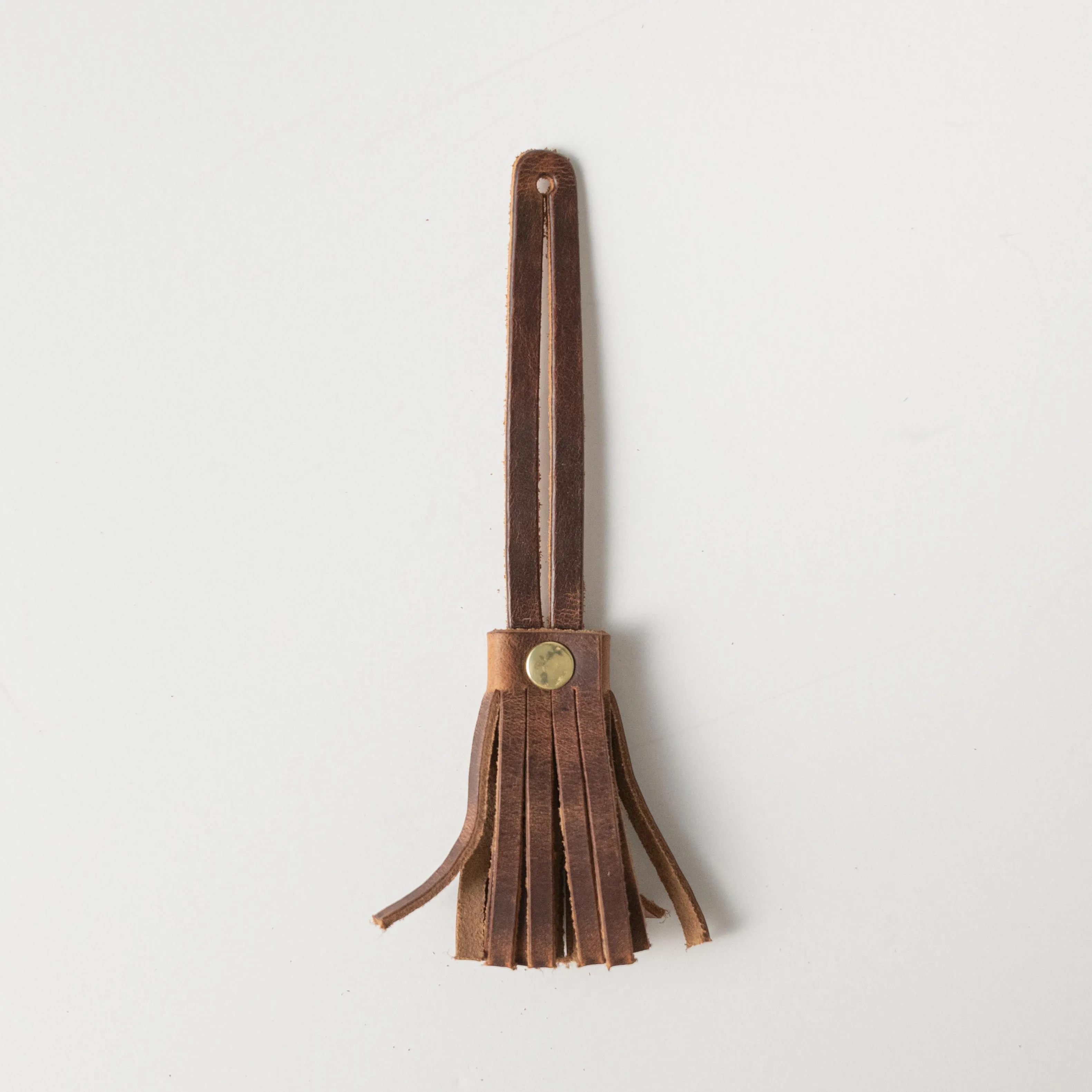 English Tan Mini Tassel