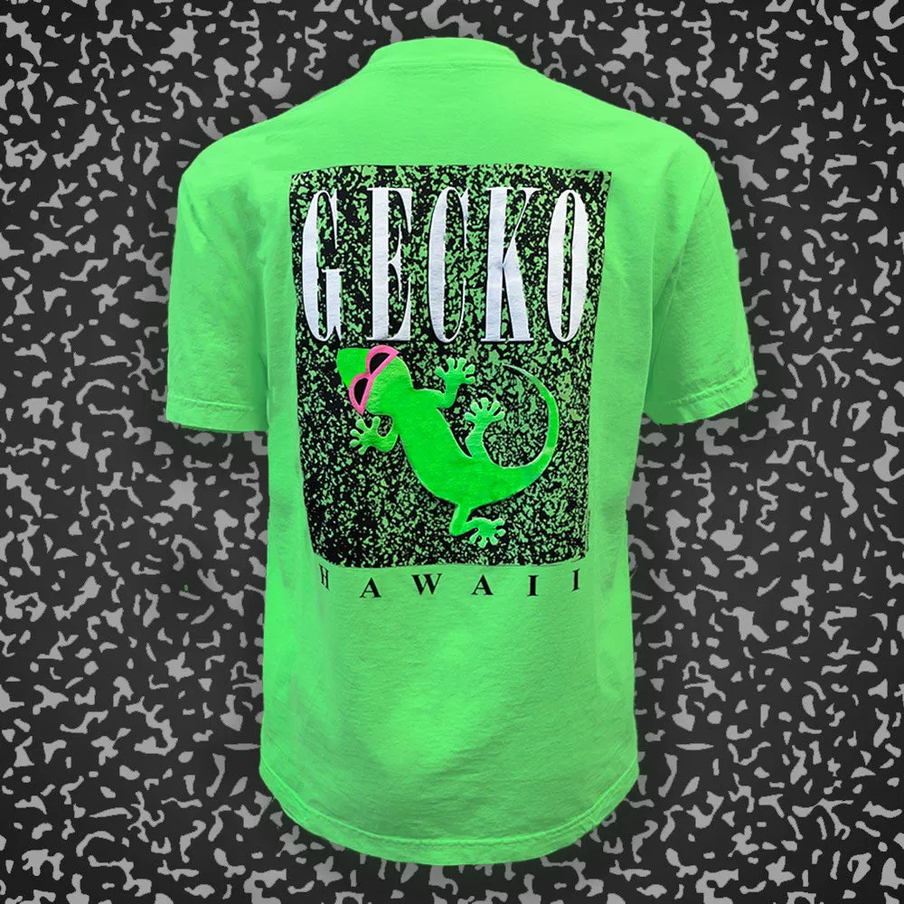 Gecko Marble - 1980s Neon Watermelon Blast (SINGLE STITCH)