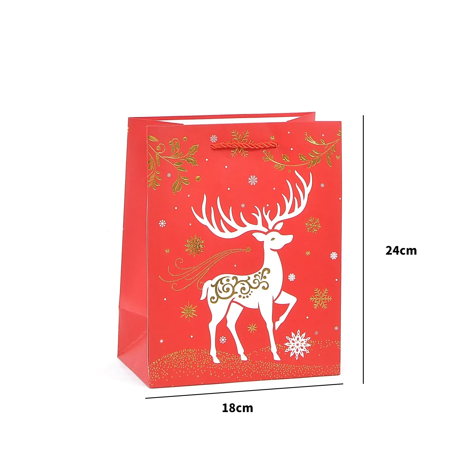 Gift-sayable charismas theme paper bag