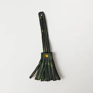 Green Cheaha Mini Tassel