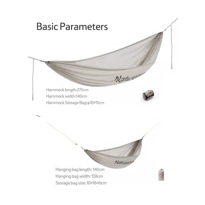 Hammock Camping Naturehike NH21DC008 Asuka UL Single Hammock