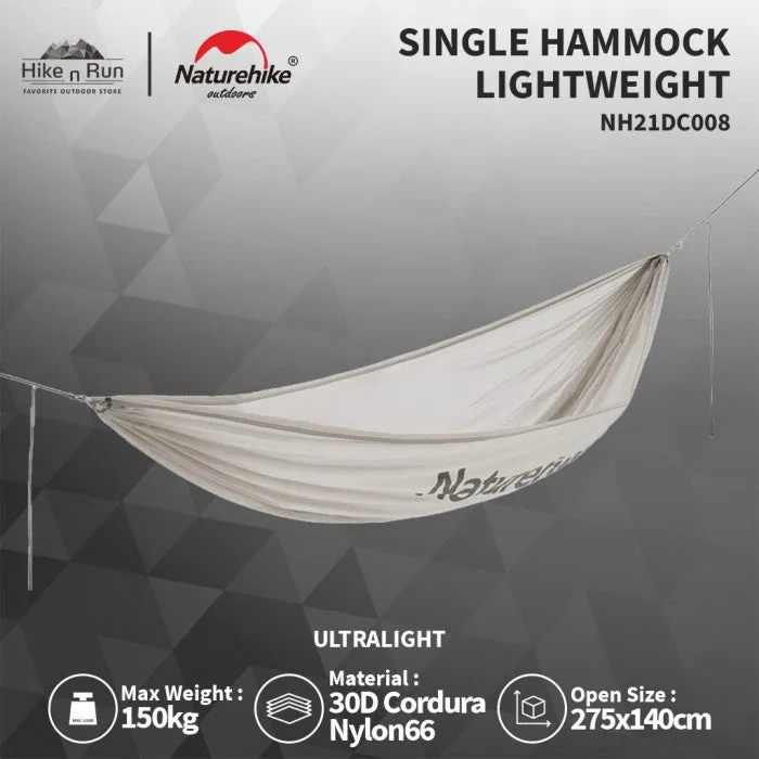 Hammock Camping Naturehike NH21DC008 Asuka UL Single Hammock