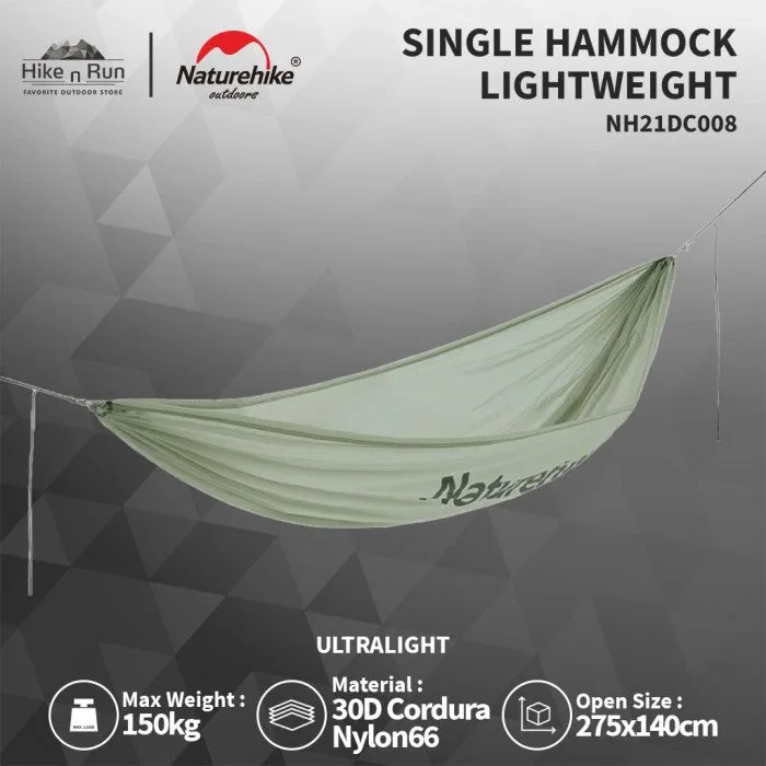 Hammock Camping Naturehike NH21DC008 Asuka UL Single Hammock