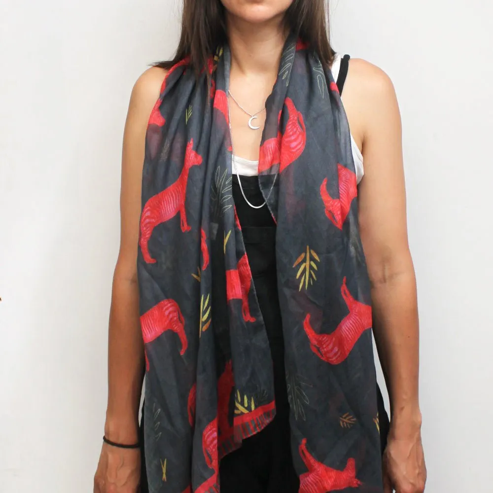 Heritage & Harlequin Zebra Scarf