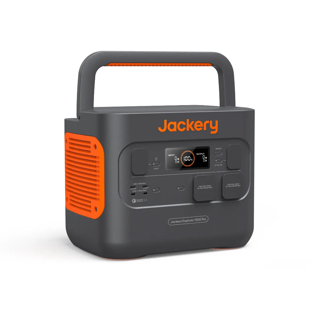 Jackery Explorer 1500 Pro Portable Power Station Solar Generator