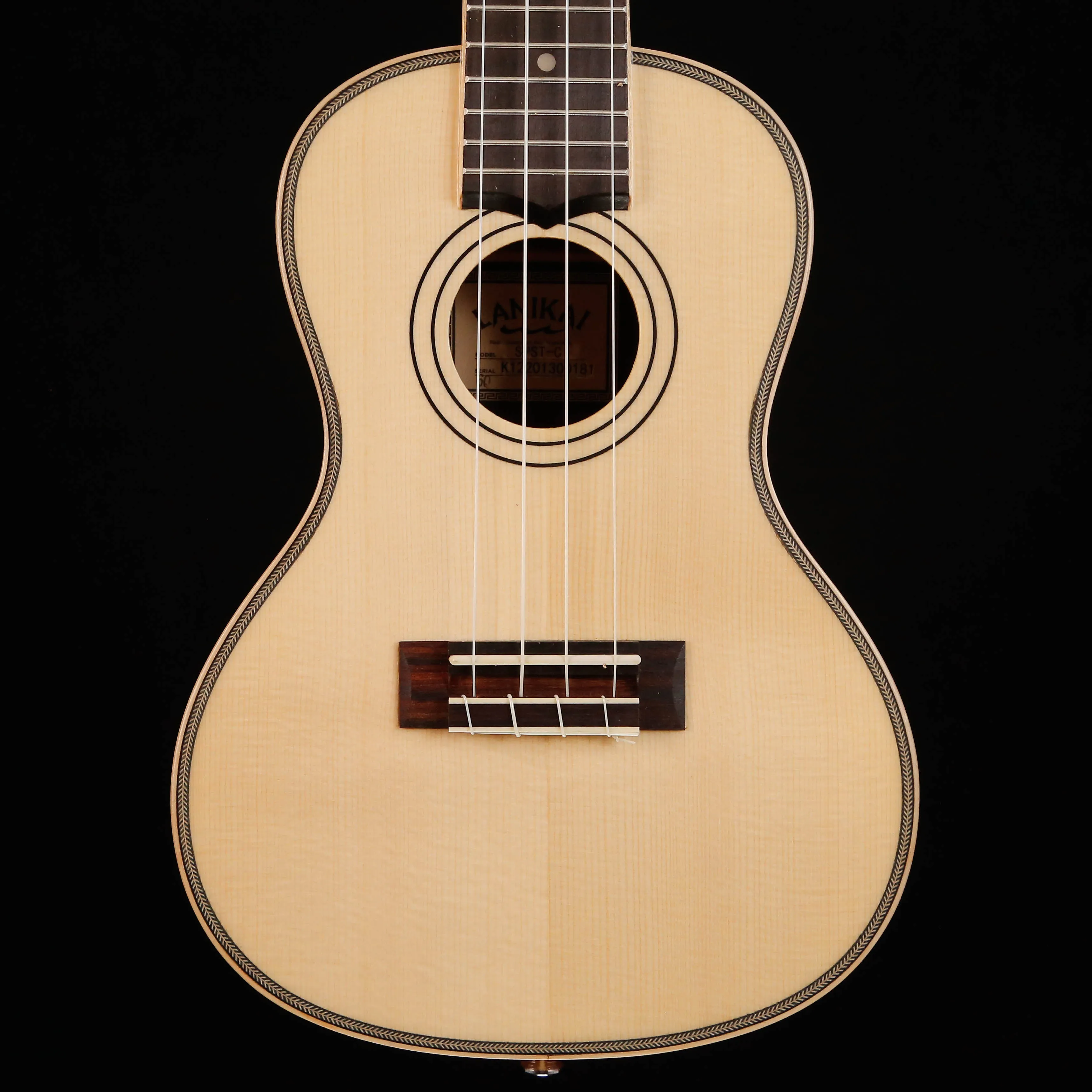 Lanikai Solid Spruce Top Concert Ukulele SPST-C