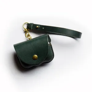 Leather Factory Roberu AirPods Pro Case Dark Green