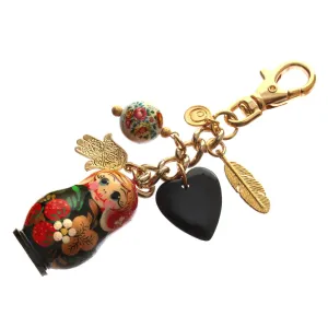 Liuba Matryoshka Russian Doll Bag Charm