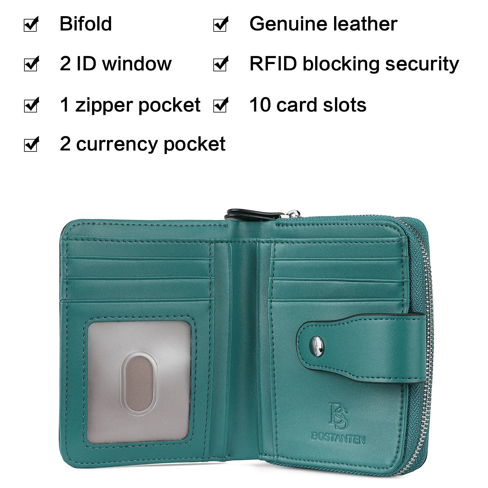 Lnna RFID Wallet For Ladies — Coin Purse