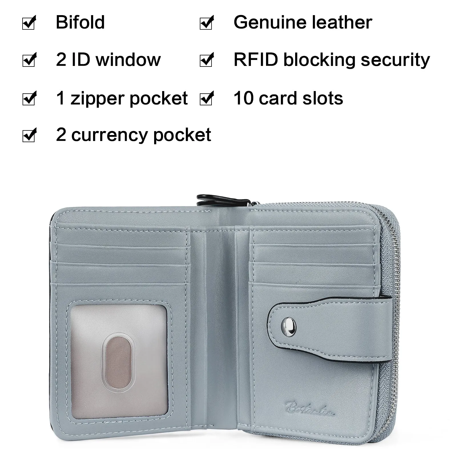 Lnna RFID Wallet For Ladies — Coin Purse