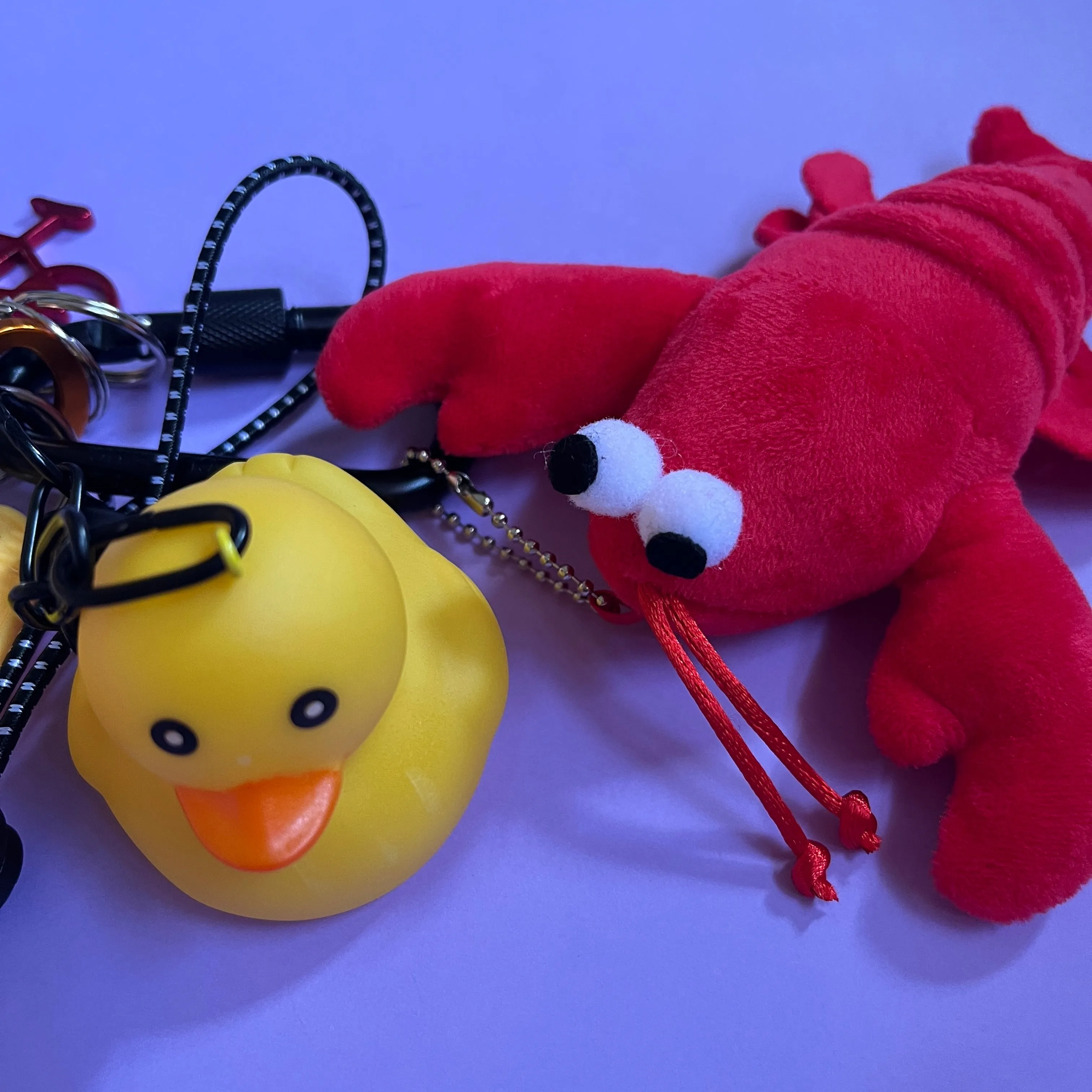 Lobster bag charm 3