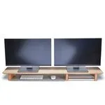 Maple Desk Shelf Bundle Without Laptop Lift