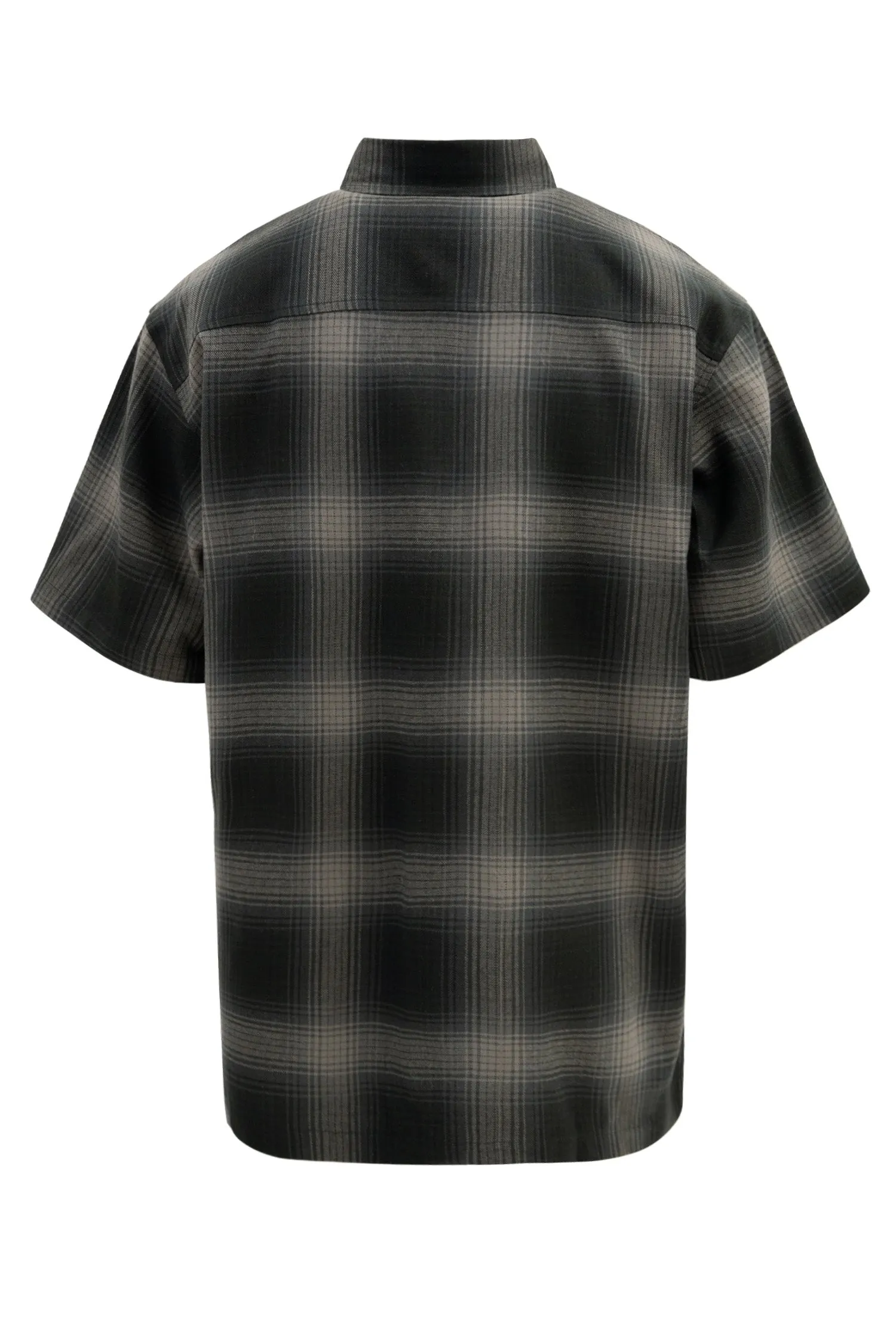 Men's Essential Plaid Short Sleeve Button Up Shirt